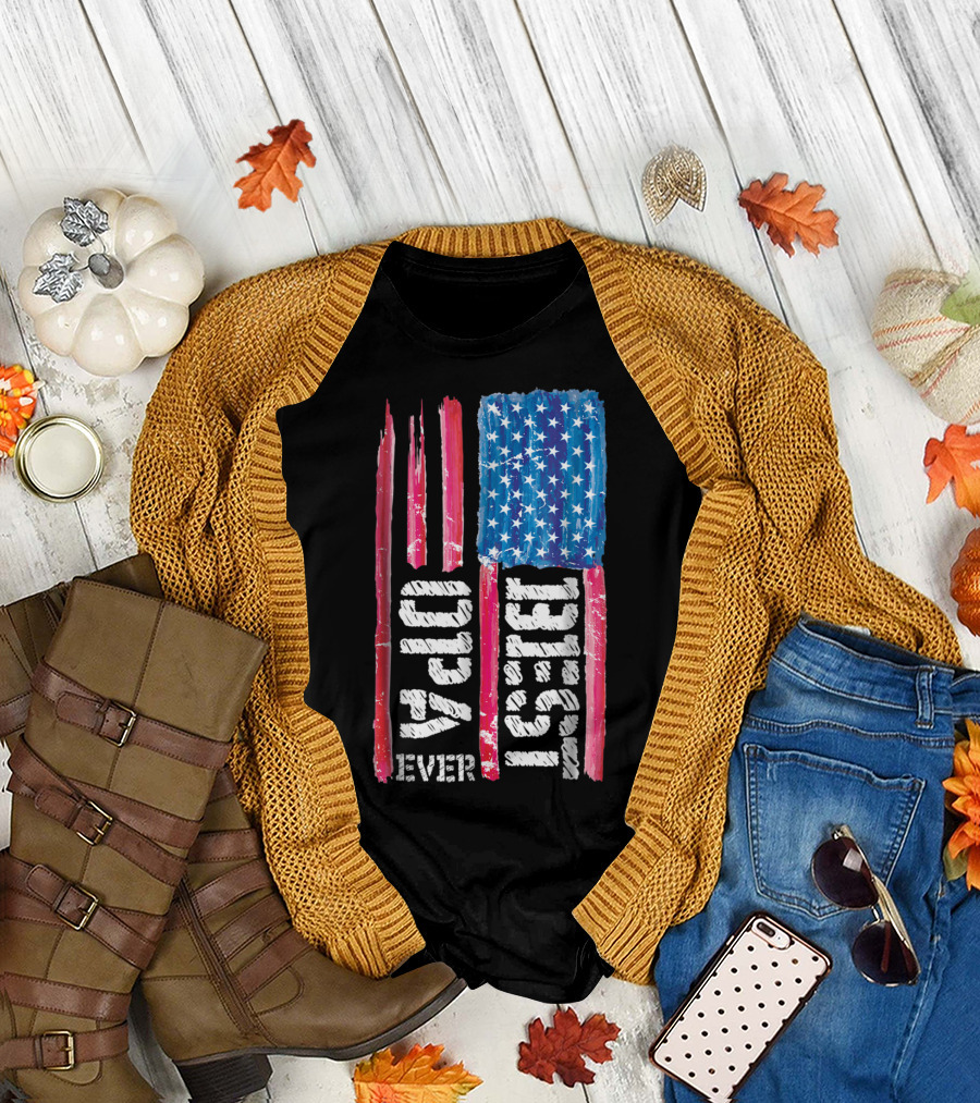 Best Opa Ever Patriotic Distressed American Flag T-Shirt