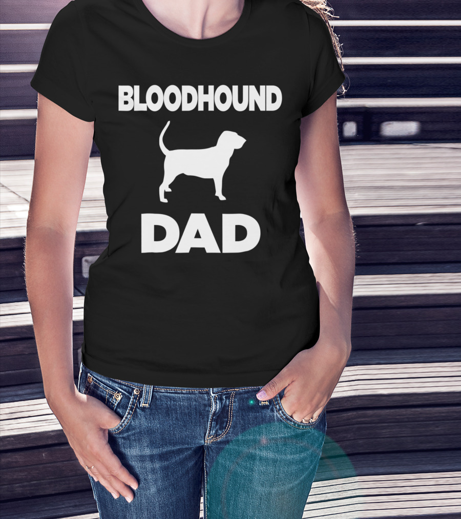 Bloodhound Dad T-Shirt