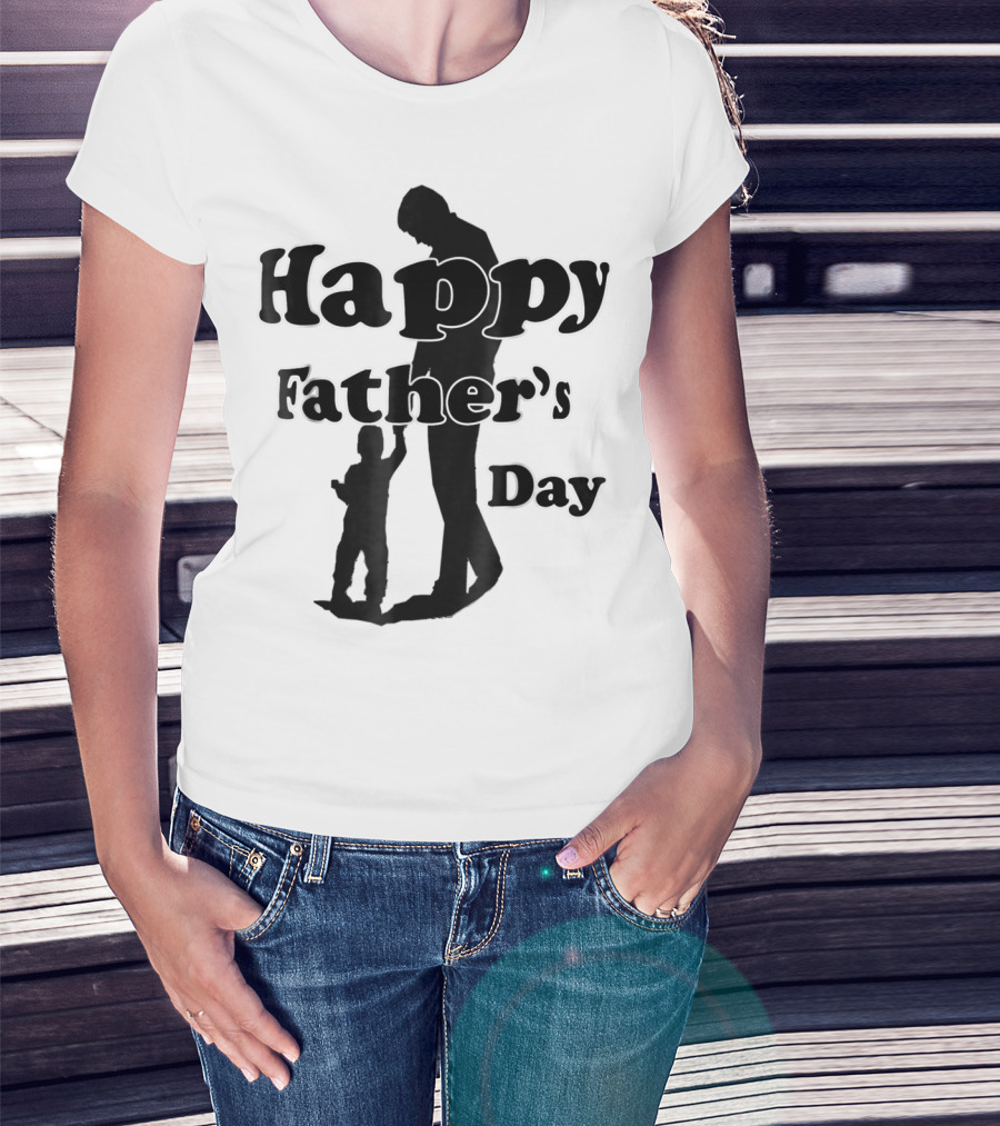 Father's Day Happy Funny Dad Is My Best Person43 T-Shirt