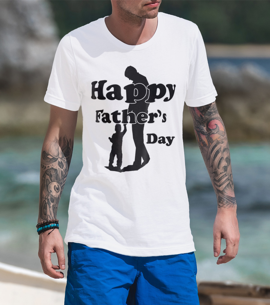 Father's Day Happy Funny Dad Is My Best Person43 T-Shirt