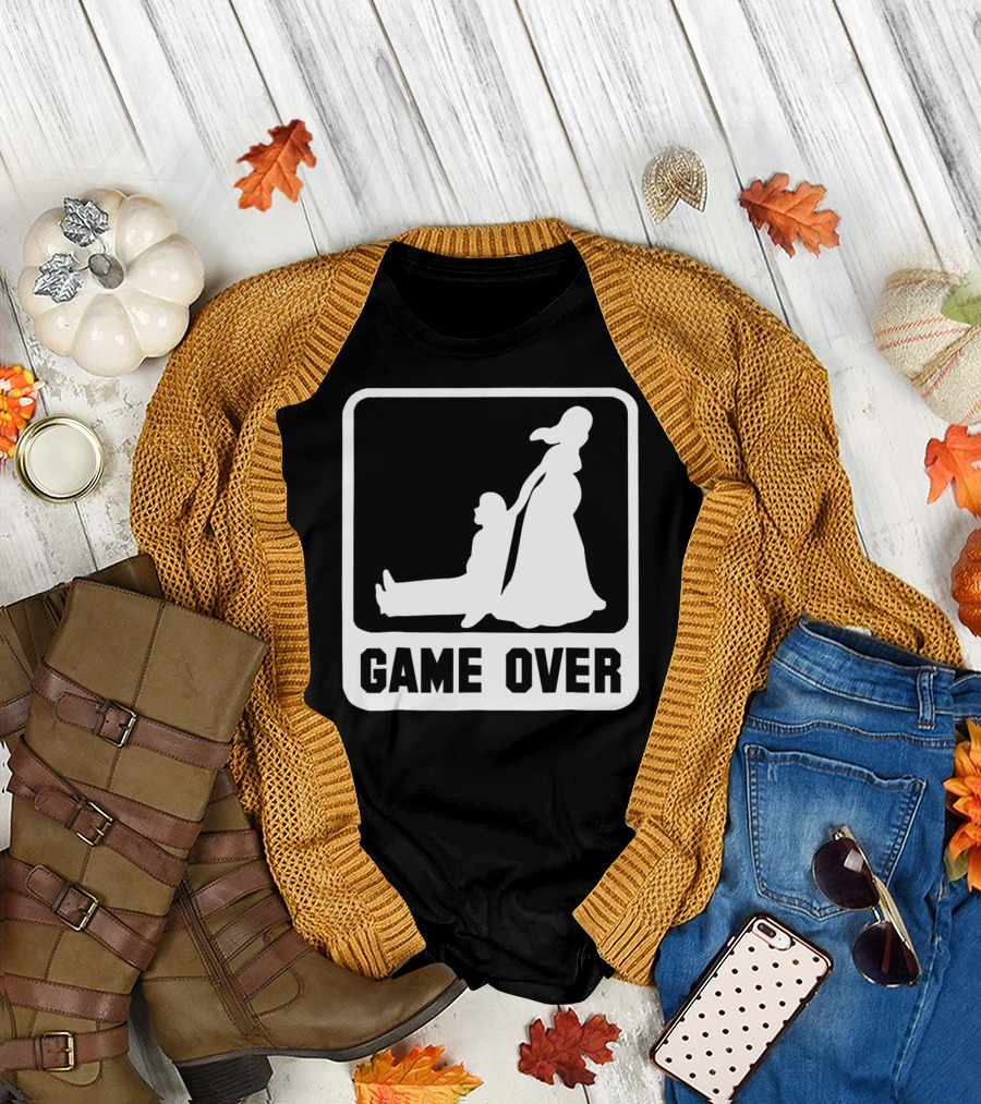 Game Over Wedding Humor T-Shirt