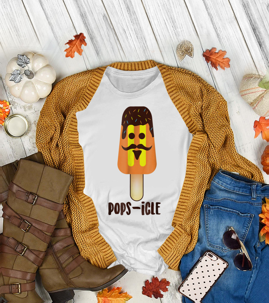 Dad Day Pops-icle Ice Pop dy Papa54 T-Shirt