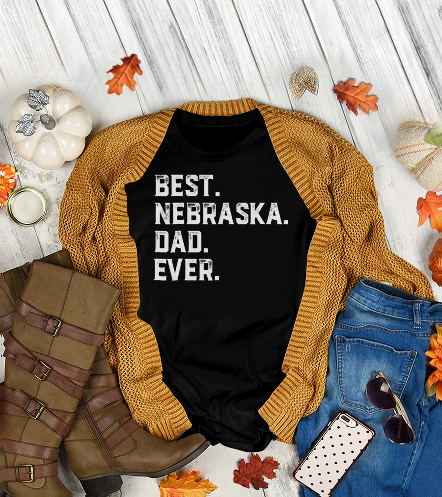 Best Nebraska Dad Ever T-Shirt