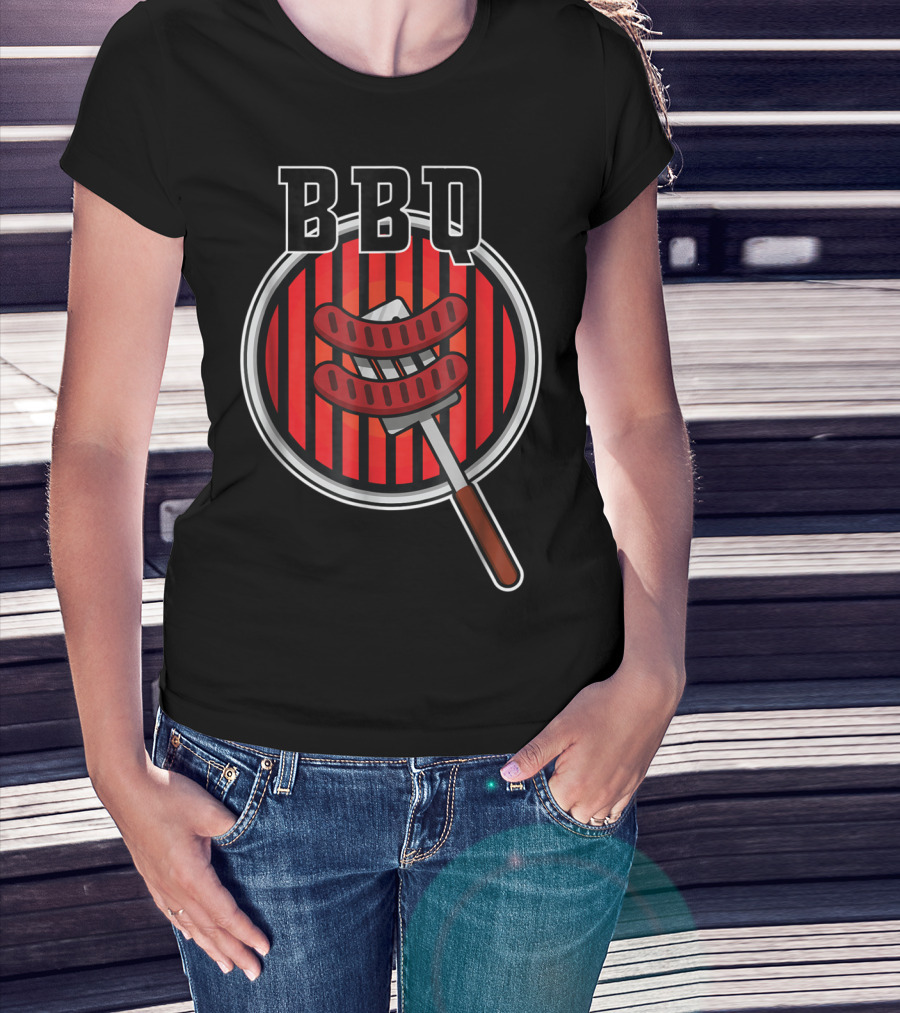 BBQ Master Hot Grilled Barbecue Hot Dogs Grill T-Shirt