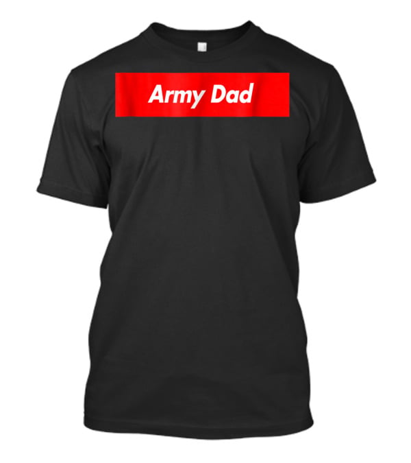 Army Dad Red Box T-Shirt