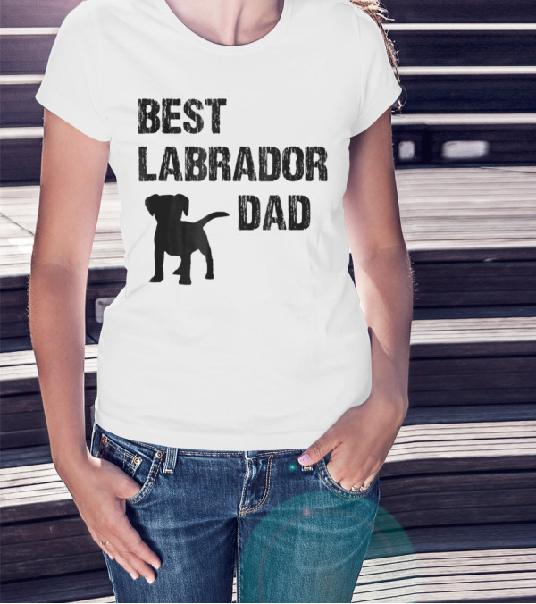 Best Labrador Dad T-Shirt