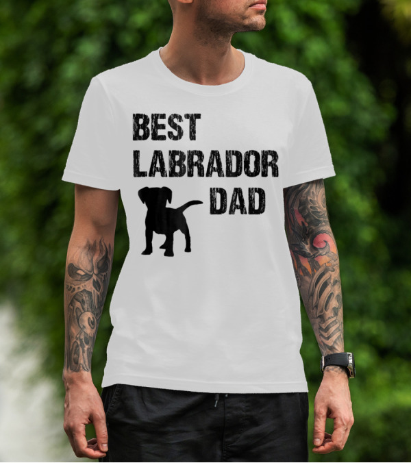 Best Labrador Dad T-Shirt