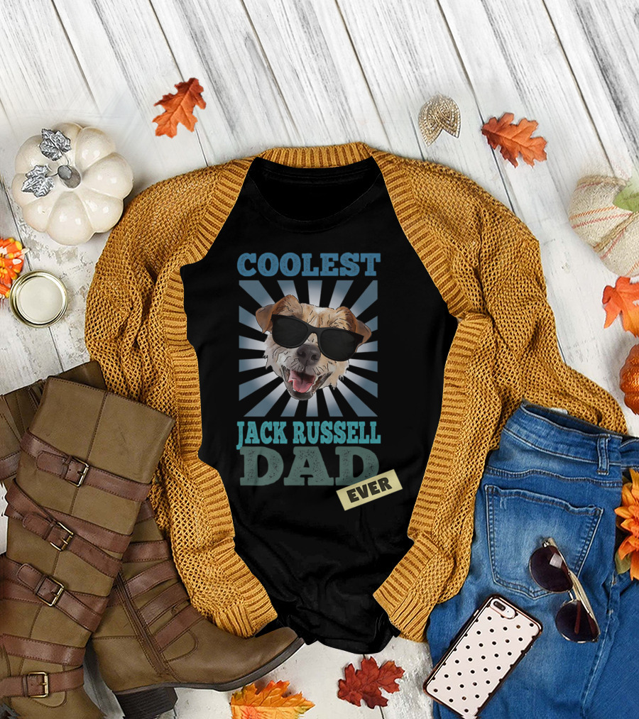 COOLEST JACK RUSSELL DAD EVER T-Shirt
