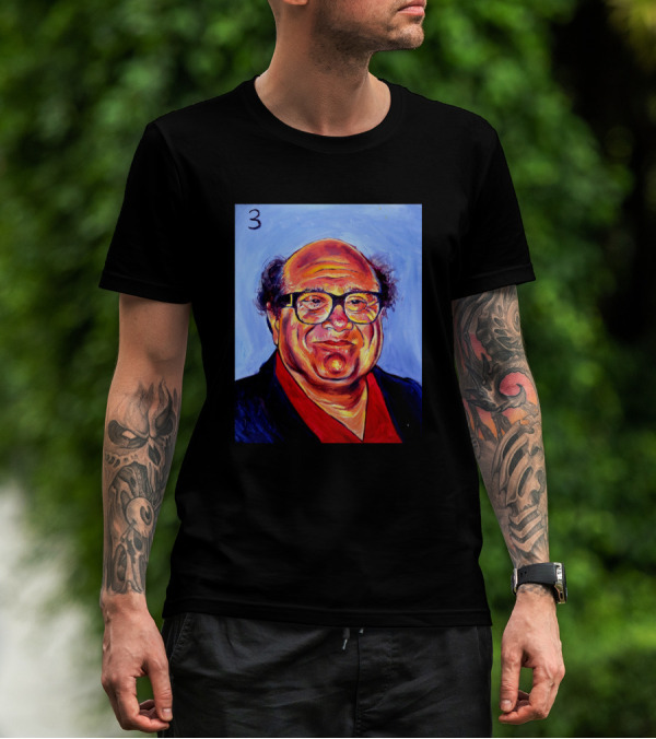 3 Portrait Art Style Character T-Shirt
