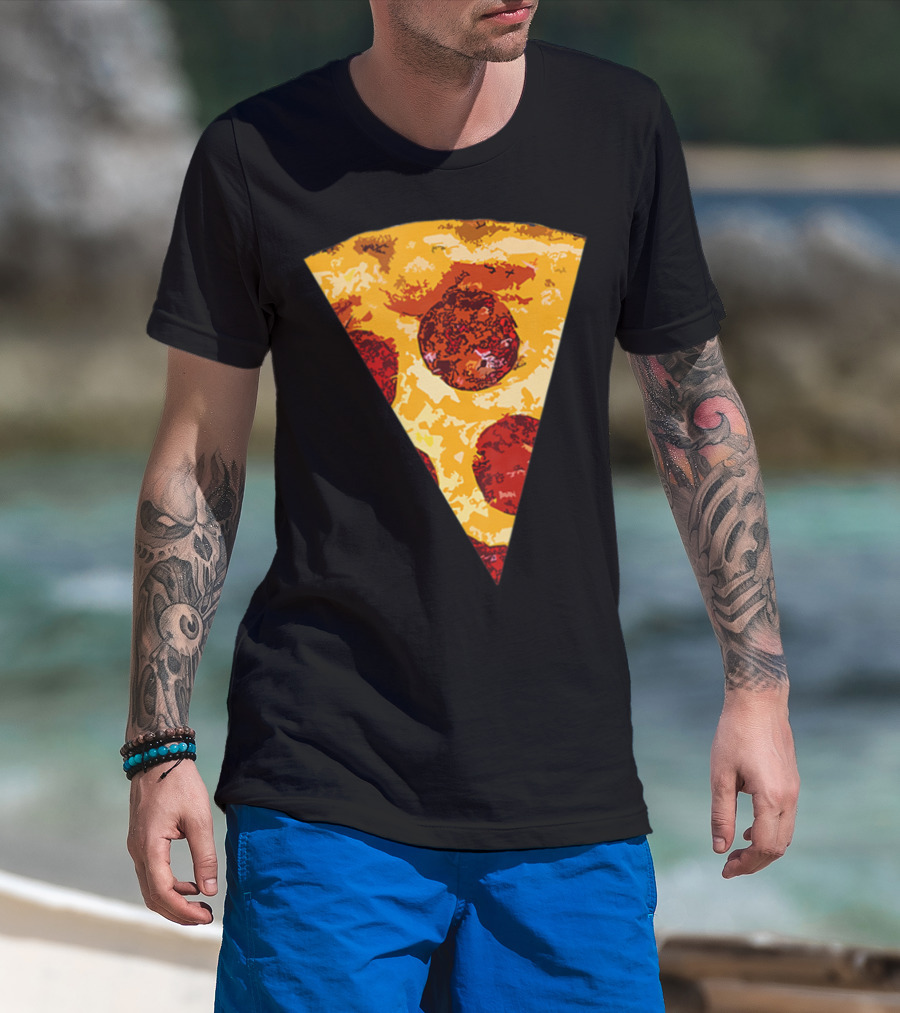 Kids Parent Child Matching Pizza Slice19 T-Shirt