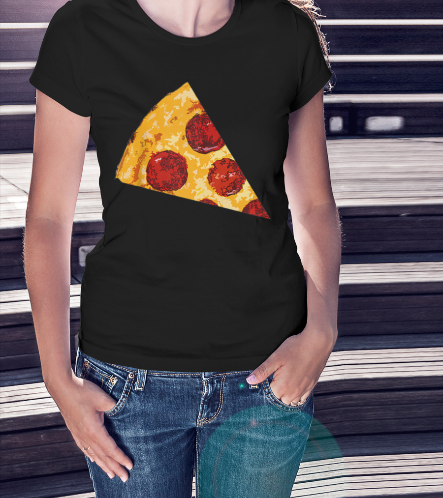 Kids Matching Pizza Slice Daughter Son Dad Mom Family Pairing T-Shirt