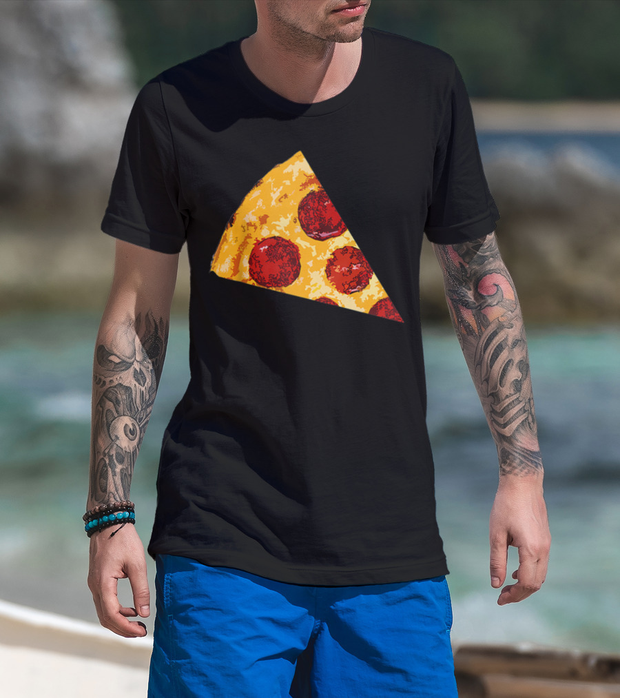 Kids Matching Pizza Slice Daughter Son Dad Mom Family Pairing T-Shirt