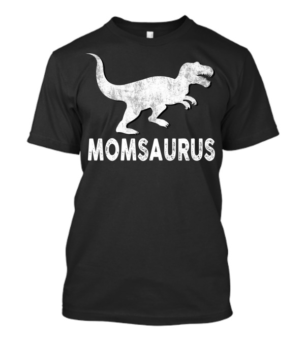 Momsaurus Dinosaur Women43 Mother's Day T-Rex T-Shirt
