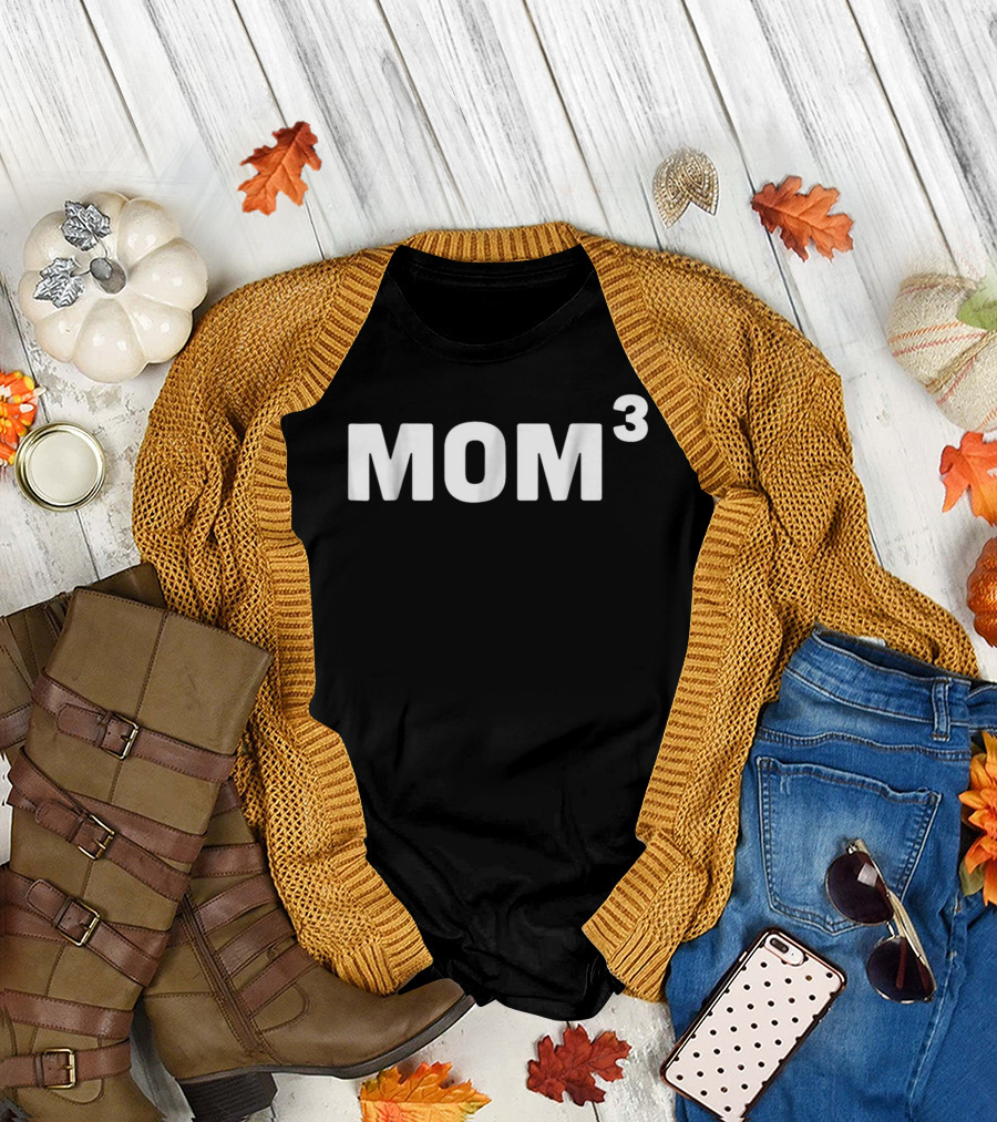 Mother Mom Cubed 3 On Birthday15 T-Shirt