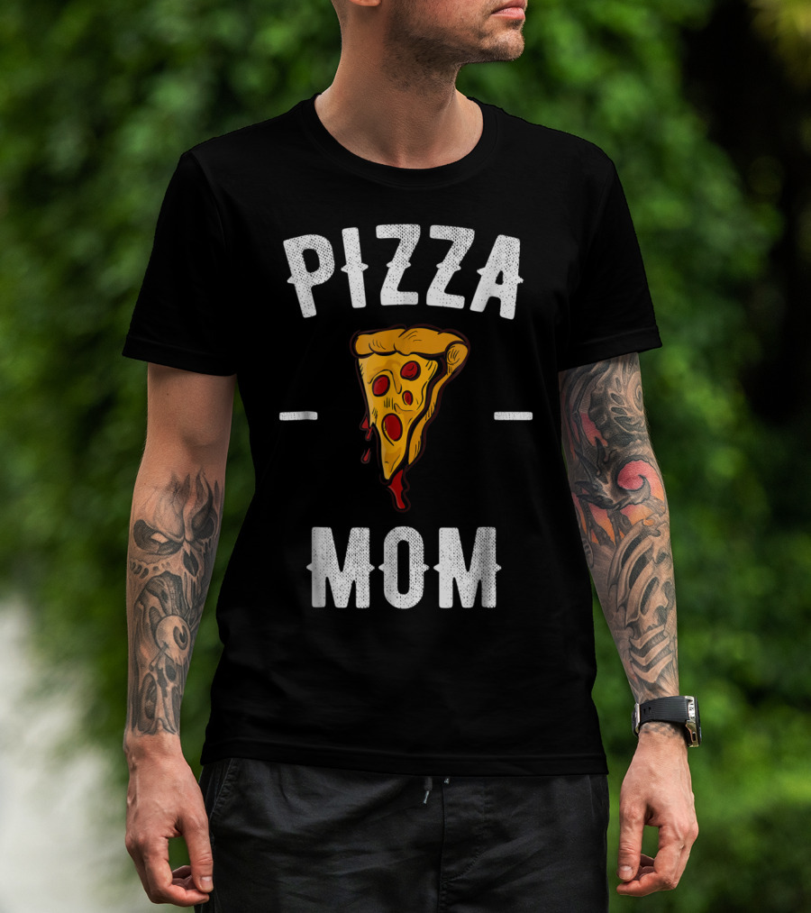 Pizza Mom Pizza Lover Pizza Slice T-Shirt