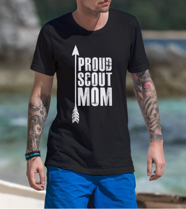 Proud Scout Mom T-Shirt