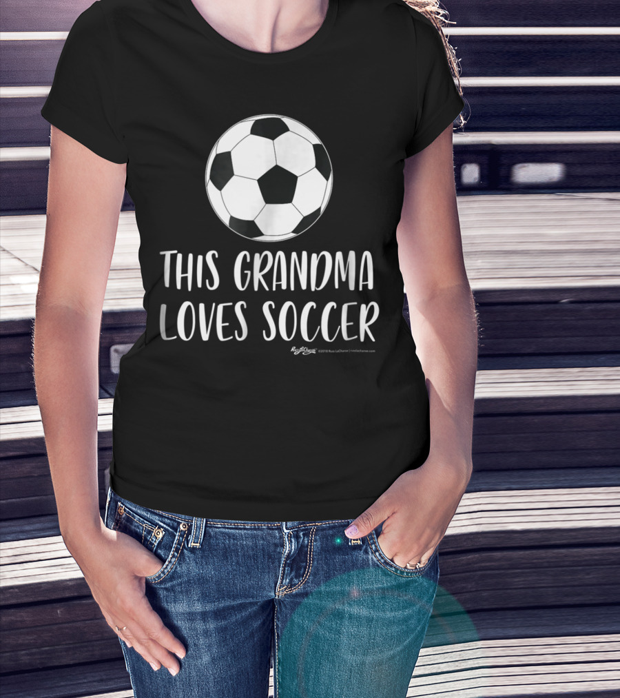 This Grandma Loves Soccer Ball Enthusiast T-Shirt