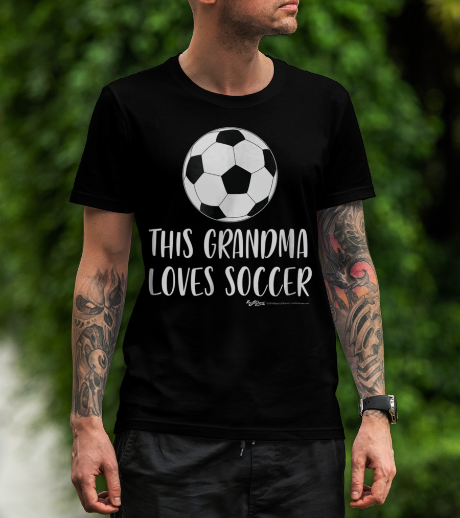 This Grandma Loves Soccer Ball Enthusiast T-Shirt