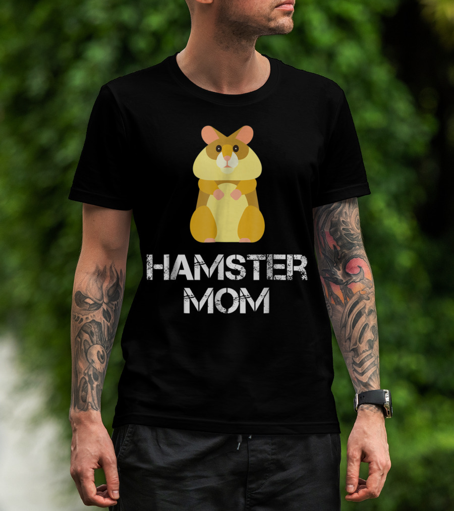 Hamster Mom Hamster Owner Pet Lover Cozy Cuddly Animal Caregiver T-Shirt