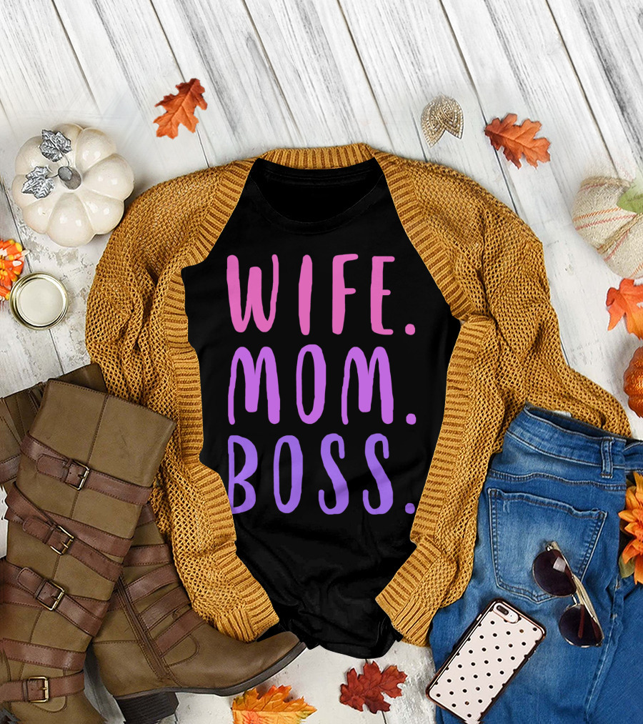 WIFE MOM BOSS Fashion Foe 95 T-Shirt