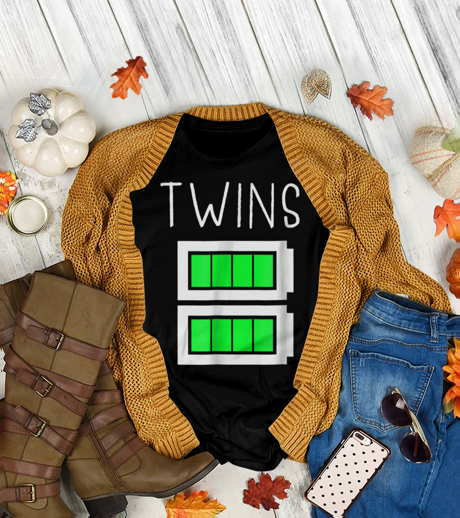 Twins Full Energy Full Batteries T-Shirt