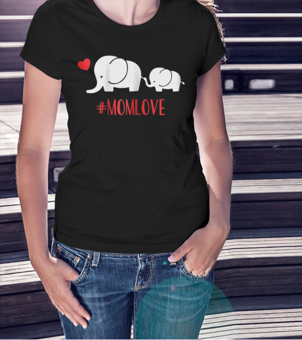 Bambolina #Momlove Elephant Heart Duo T-Shirt