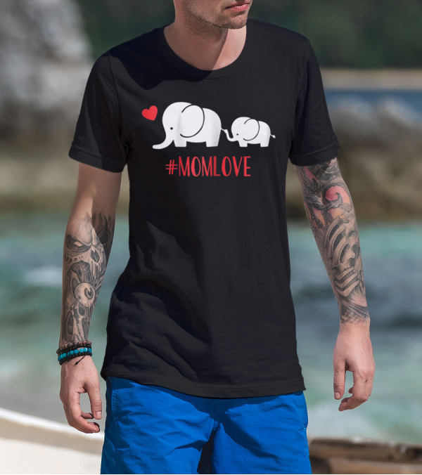 Bambolina #Momlove Elephant Heart Duo T-Shirt