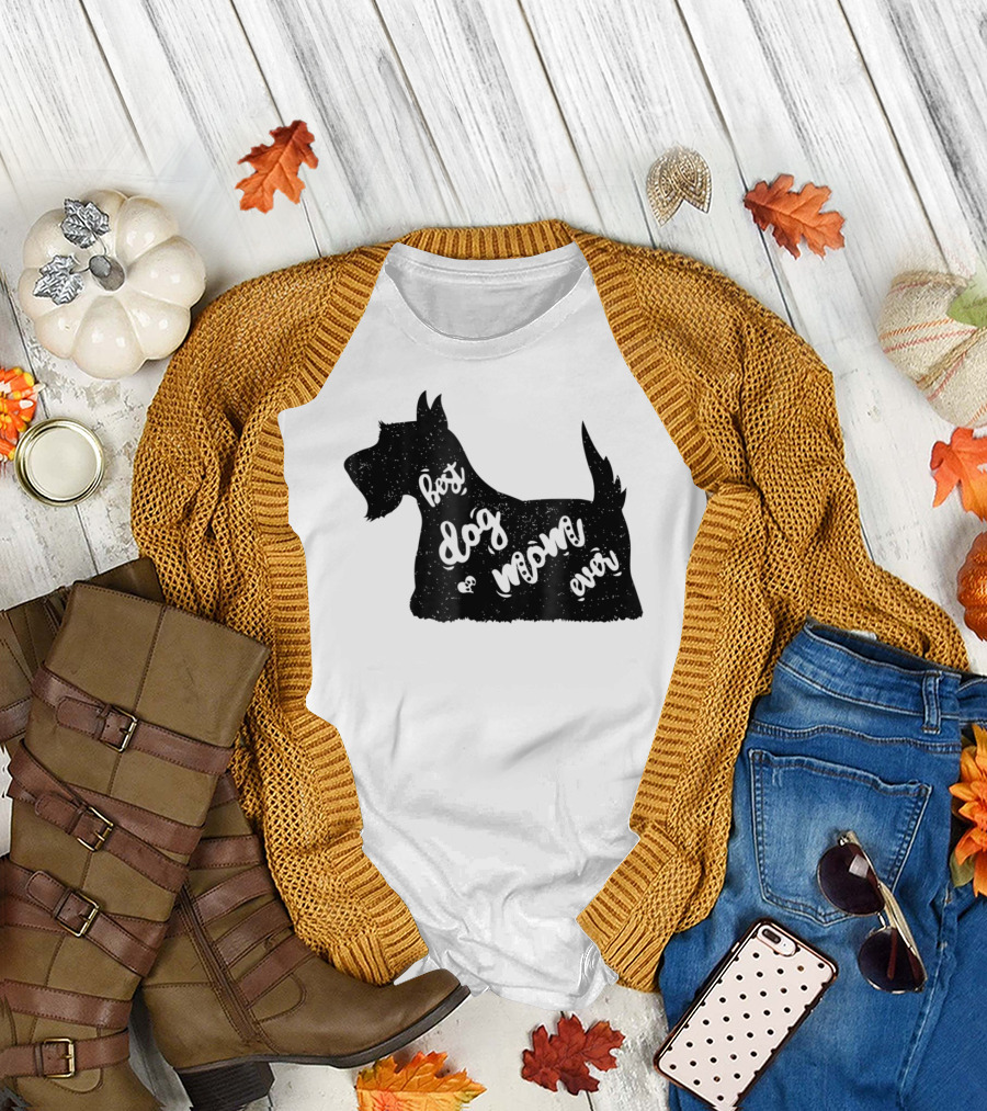 Best Dog Mom Mother Ever Scottish Terrier T-Shirt