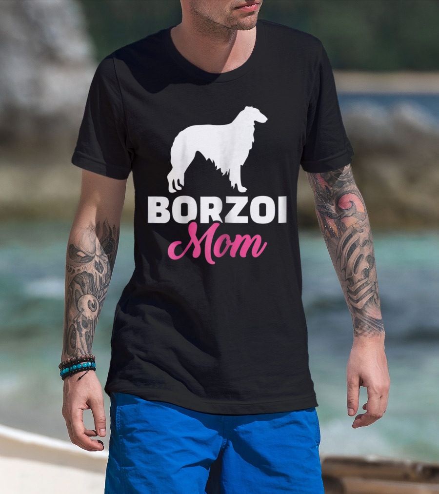 BORZOI Mom T-Shirt