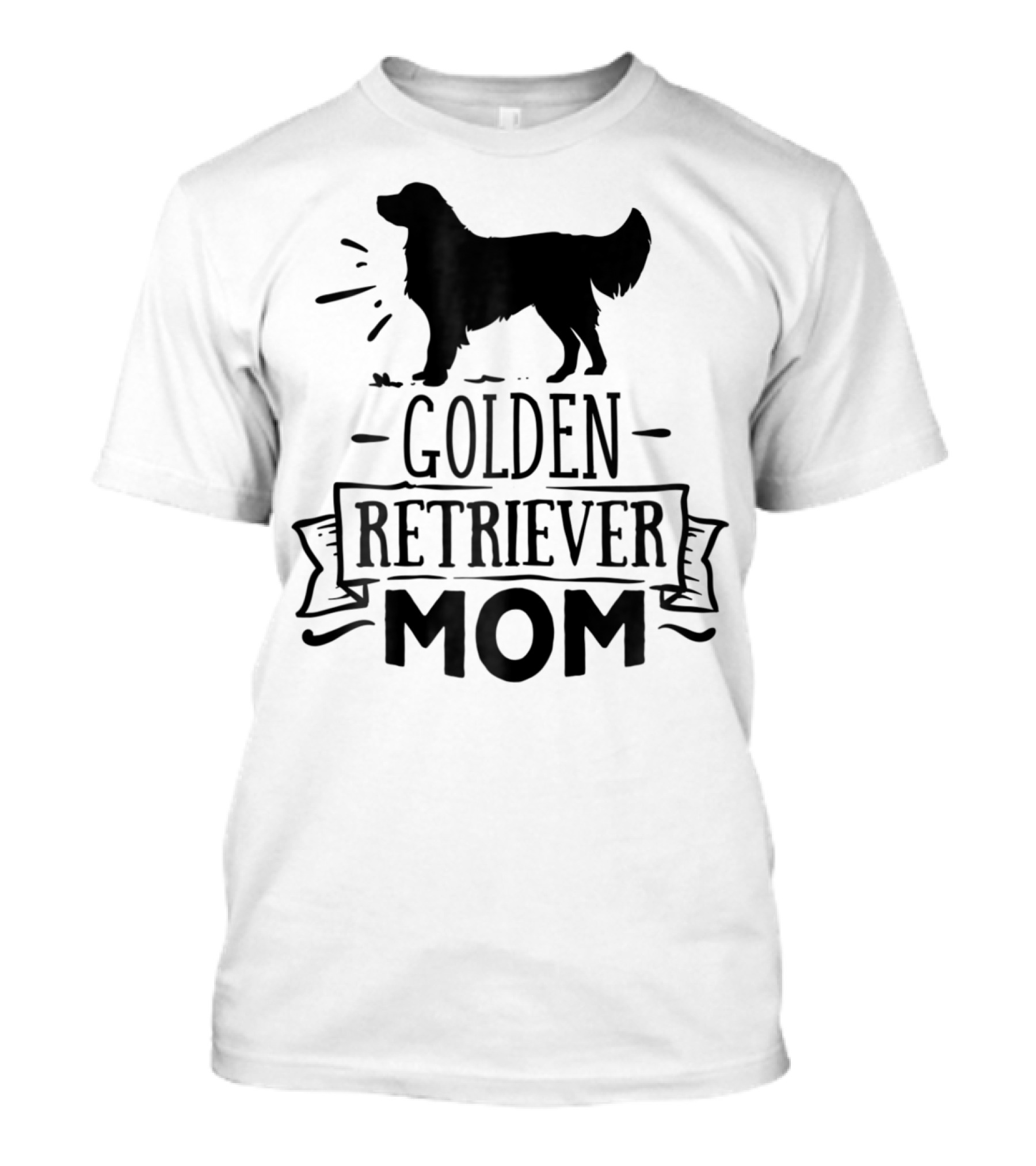 Golden Retriever Mom Puppy Mother Love Dog T-Shirt