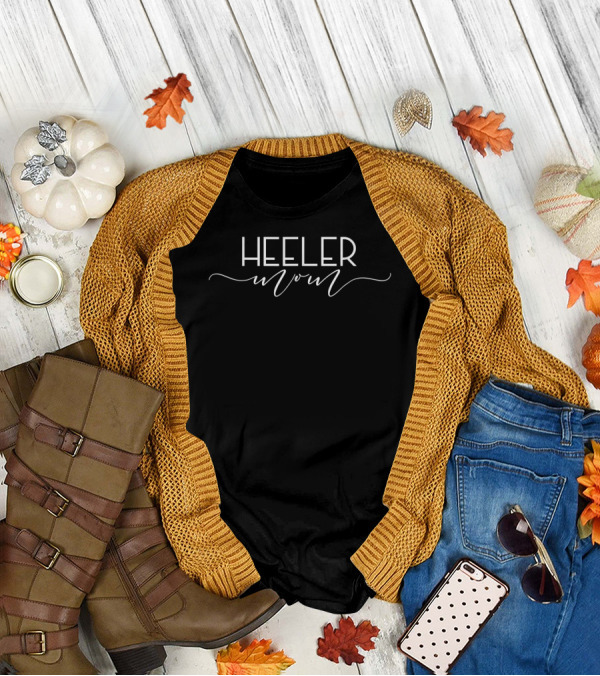 Heeler Mom Blue Heeler Australian Cattle Dog Moms5 T-Shirt