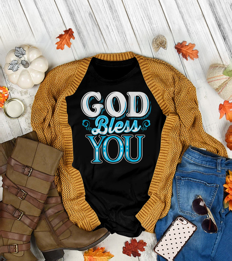 God Bless You Christian Pastor Priest Reverend Dad Mom9 T-Shirt