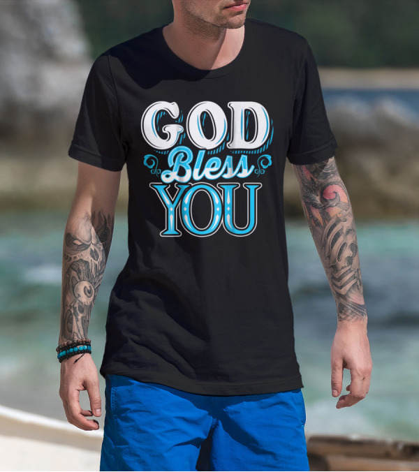 God Bless You Christian Pastor Priest Reverend Dad Mom9 T-Shirt