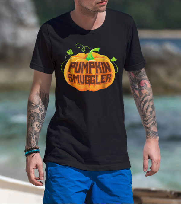 Pumpkin Smuggler Baby Pregnant Mom Pregnancy Mother Mama T-Shirt
