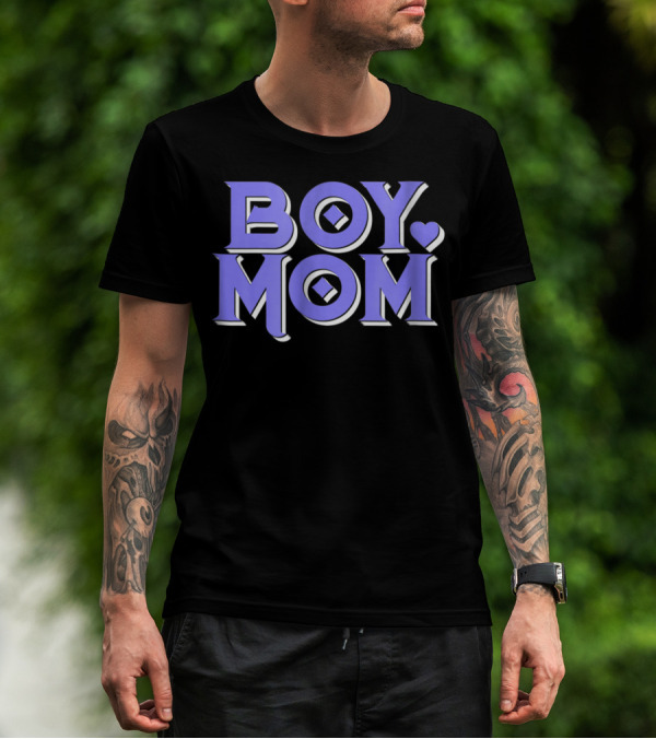 BOY MOM Cute Boy T-Shirt