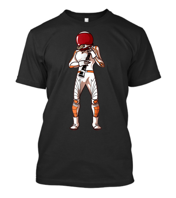 Marching Band Clarinet Mom Player High School Astronaut T-Shirt