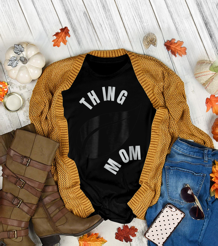 THING MOM Leaf T-Shirt