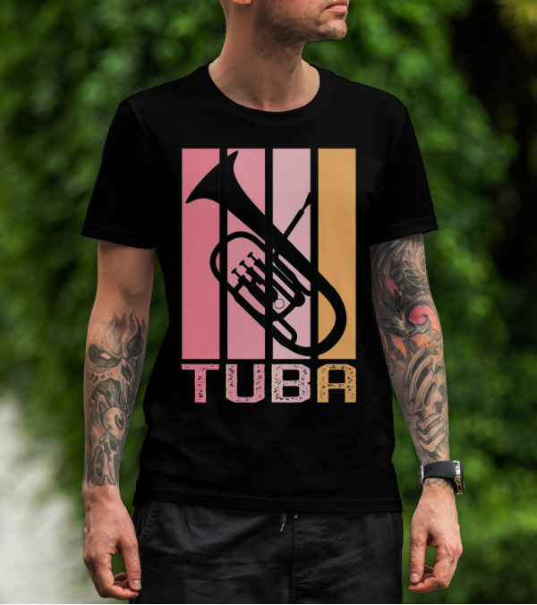 Band Mom Tuba Marching Band School Tuba T-Shirt