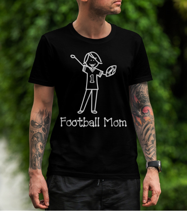 Football Mom Number One T-Shirt