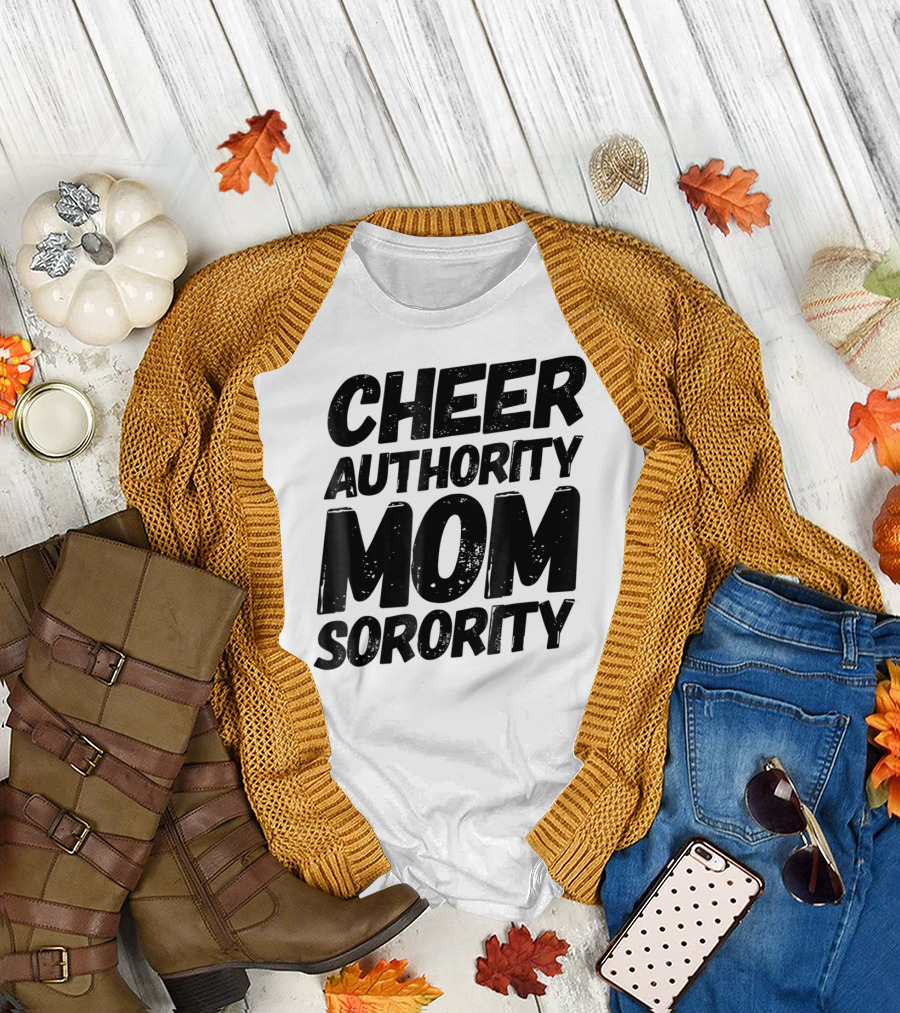 CHEER AUTHORITY MOM SORORITY 14 T-Shirt
