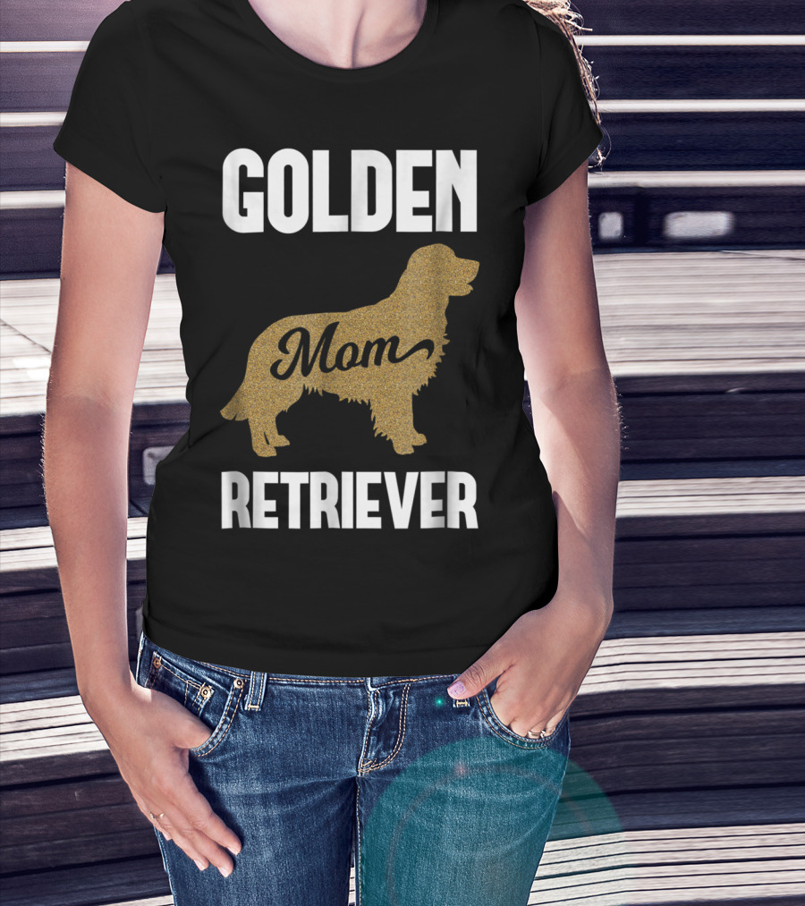 Golden Retriever Mom Dog T-Shirt