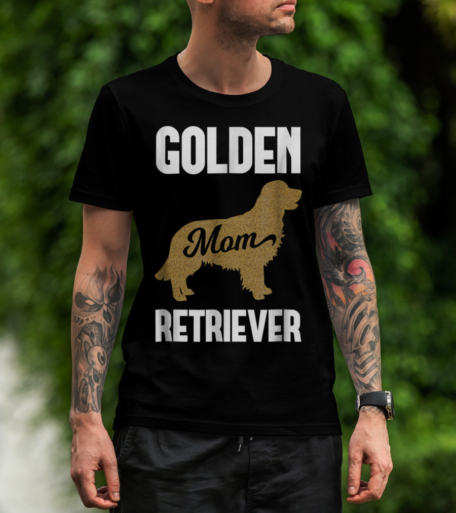 Golden Retriever Mom Dog T-Shirt