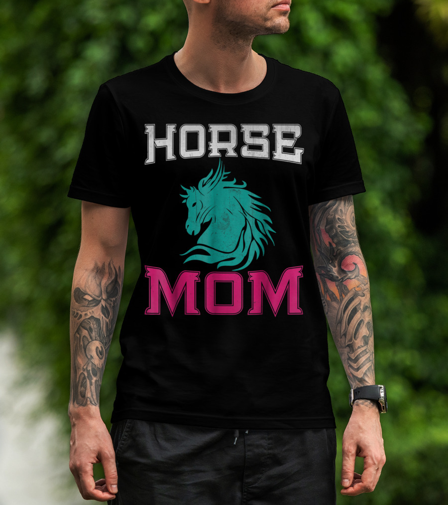 HORSE MOM Horse Lovers T-Shirt