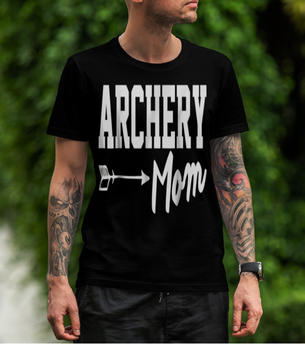 ARCHERY MOM Bow Arrow T-Shirt