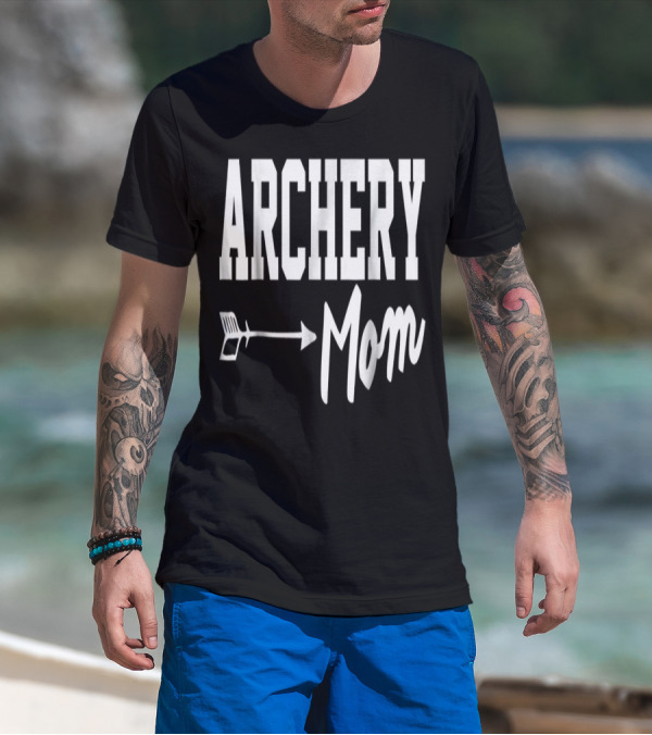 ARCHERY MOM Bow Arrow T-Shirt