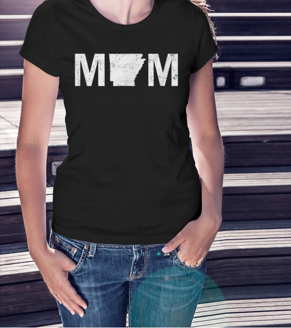 Arkansas Map Mom 15 T-Shirt