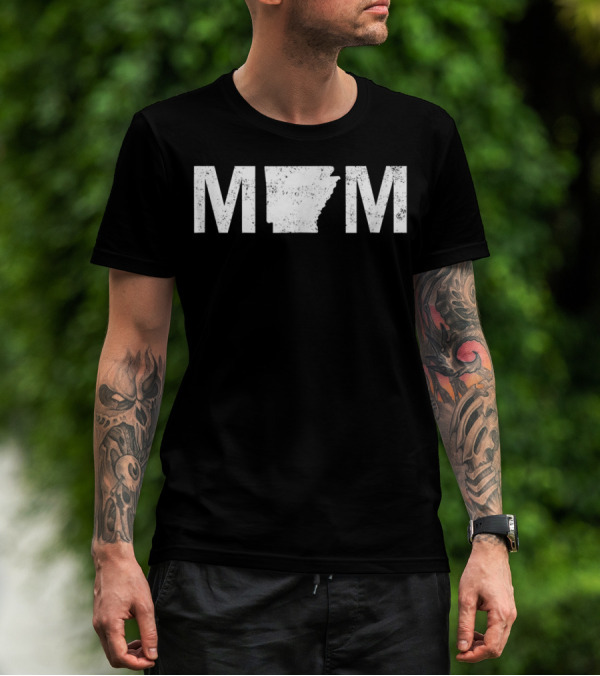 Arkansas Map Mom 15 T-Shirt