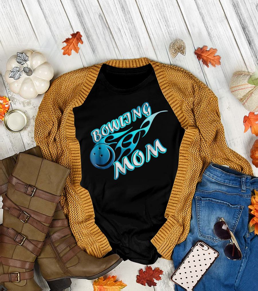 Bowling Mom Women Bowlers T-Shirt