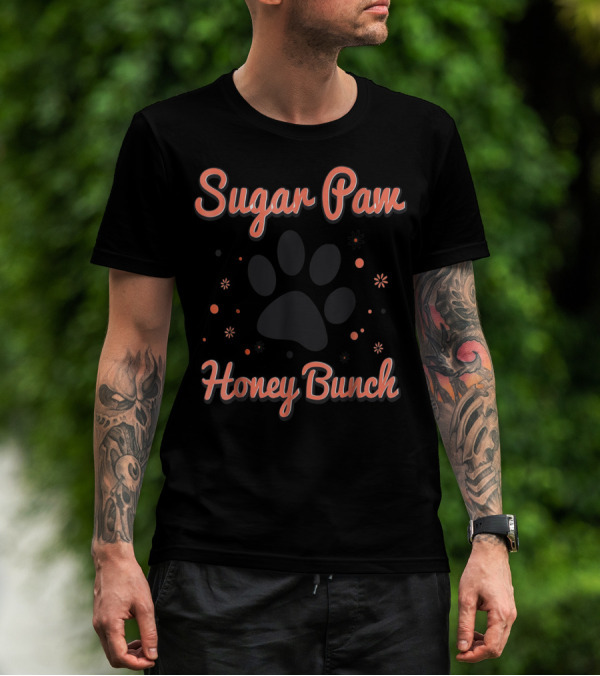 Sugar Paw Honey Bunch Cute Dog T-Shirt
