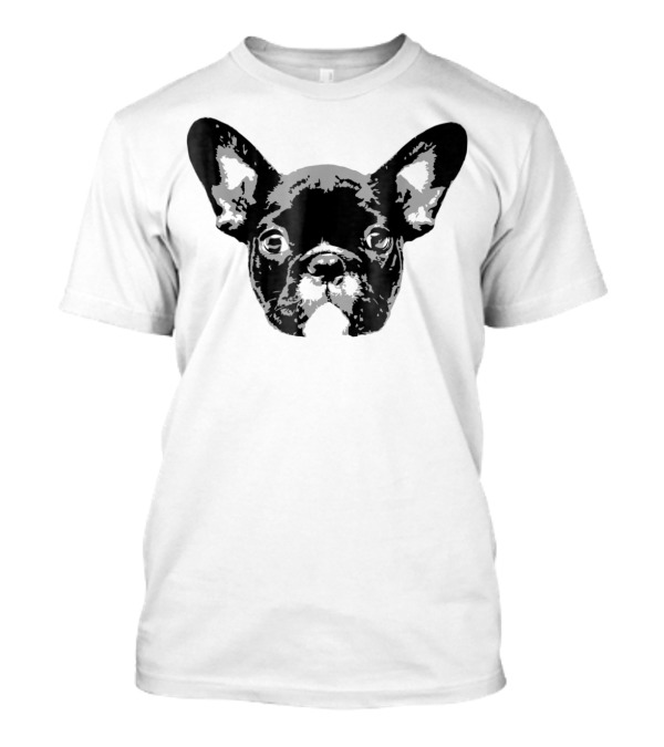 French Bulldog Silhouette For Frenchie Dog Lovers T-Shirt